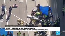 Australia: At least a dozen injured as car 'deliberately' ploughs into crowd in Melbourne