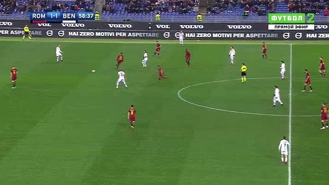 Edin Dzeko Goal HD - AS Roma	2-1	Benevento 11.02.2018