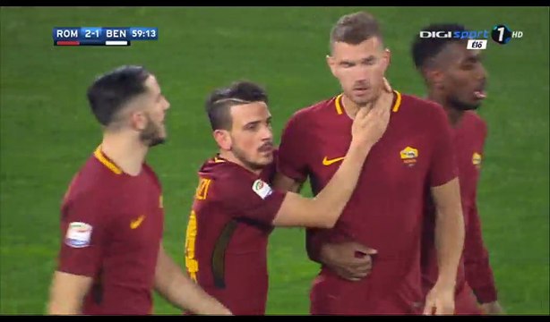 Edin Dzeko Goal HD - AS Roma 2-1 Benevento - 11.02.2018