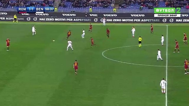 Edin Dzeko Goal HD - AS Roma	2-1	Benevento 11.02.2018