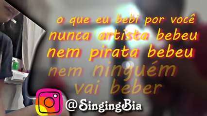 Clarisse Falcão - O que eu bebi (SingingBia Instagram Cover)