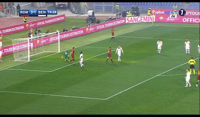 Enrico Brignola Goal HD - AS Roma 4-2 Benevento - 11.02.2018
