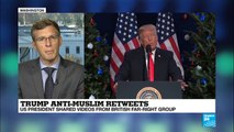 US - Diplomatic crisis escalates as Trump slams Theresa May after anti-Muslim retweets
