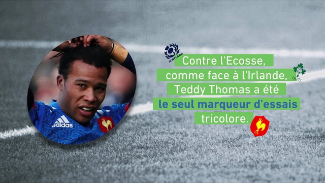 Tournoi - Bleus : Teddy Thomas soigne ses statistiques