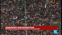 Zimbabwe: Army salutes president Emmerson Mnangagwa during inauguration