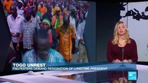 Togolese protesters continue to demand president's resignation