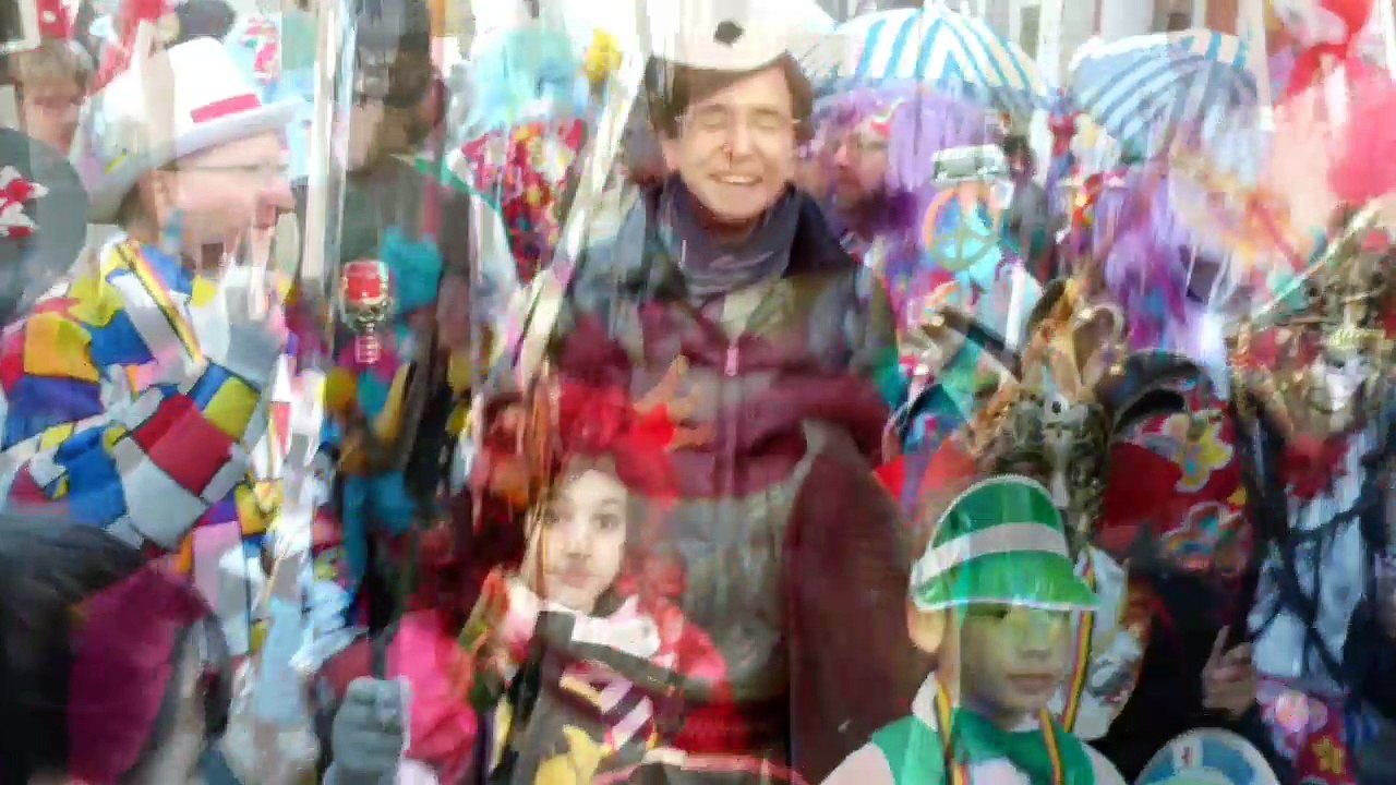 Cortege dimanche gras Binche 2018