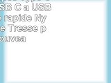 APPHOME 2pcs Type C Câble 2M USB C à USB 30 Charge rapide Nylon Durable Tressé pour