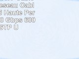 IBRA 40M CAT7 Câble Ethernet  Réseau Câble  LAN RJ45  Haute Performance 10 Gbps 600