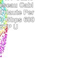 IBRA 30M CAT7 Câble Ethernet  Réseau Câble  LAN RJ45  Haute Performance 10 Gbps 600