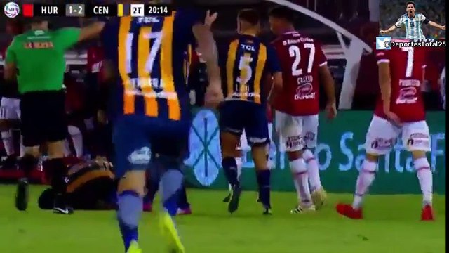 Huracan vs Rosario Central 2-3 - Goles y Resumen | Fecha 15 Superliga Argentina 12/2/2018