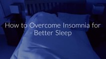 Get a Better Night's Sleep TONIGHT!