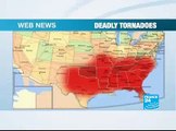 Deadly tornados on the web-Webnews-France24 EN