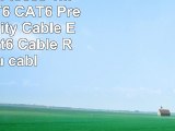 TPFNet 10 Pièces 1m mètres CAT6  CAT6 Premium Quality Câble Ethernet Cat6  Câble
