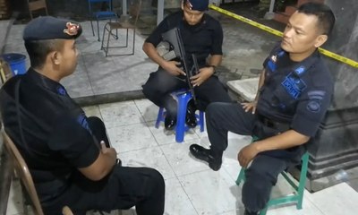 Hingga Malam, Aparat Masih Jaga Gereja Lidwina Yogya