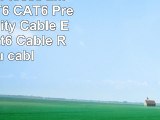TPFNet 10 Pièces 2m mètres CAT6  CAT6 Premium Quality Câble Ethernet Cat6  Câble