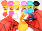 Learn Colors & Numbers with Play doh Balls & Nursery Rhymes Songs