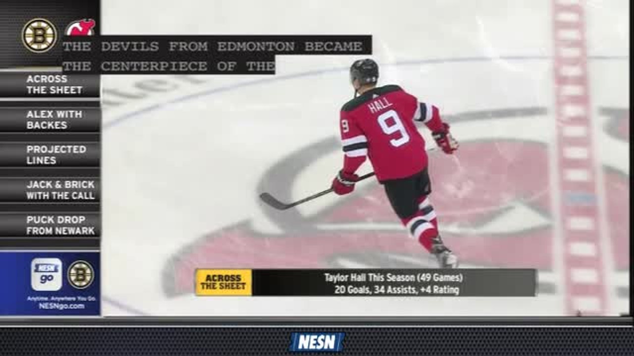 Taylor Hall Propels Devils' Offense