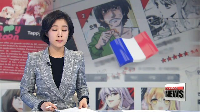 Korean webtoons showcased in France