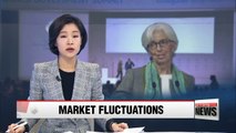IMF Chief views stocket market fluctuation 'a correction' not a crisis