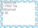 10m  5 Couleurs 01  5 pièces  CAT7 câble patch SET SFTP PiMF Câbles réseau Ethernet