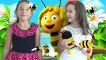 Arı Vız Vız Vız Çocuk Şarkısını Arı Maya Eşliğinde Eğlenceli Söyledik