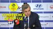 Conférence de presse Olympique Lyonnais - Stade Rennais FC (0-2) : Bruno GENESIO (OL) - Sabri LAMOUCHI (SRFC) 25ème journée / 2017-18