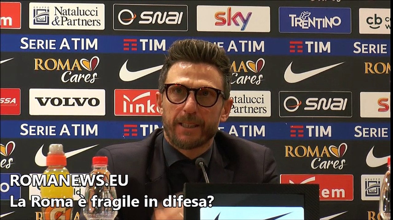Conferenza stampa Di Francesco post Roma-Benevento