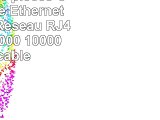 10m  gris  10 pièces  CAT6a Câble Ethernet Set  Câble Réseau RJ45  10  100  1000