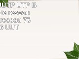 1aTTack 75m Cat6 UTP 75m Cat6 UUTP UTP Bleu câble de réseau  câbles de réseau 75 m