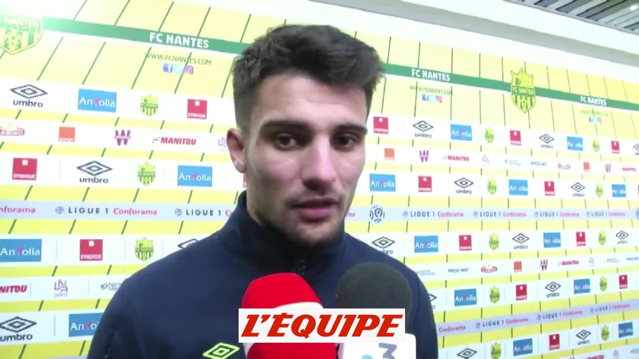 Foot - L1 - Nantes : Dubois «Un peu moins de confiance»
