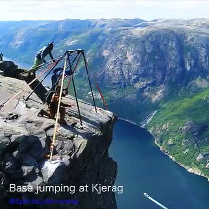 JUMP FROM HIGH HILLS