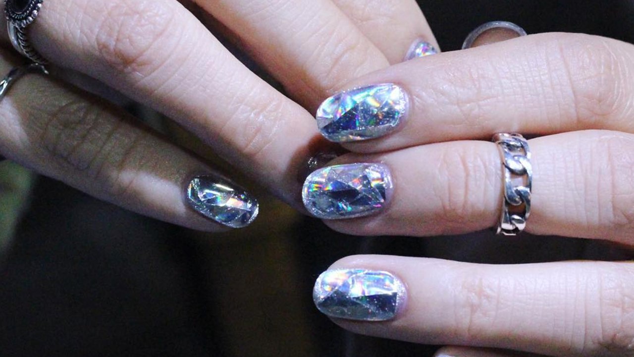 These Diamond Nails Are Taking Nail Art to a Whole New Level