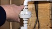 Minnesota Home Inspector Shows Improperly Installed Radon Mitigation Fan