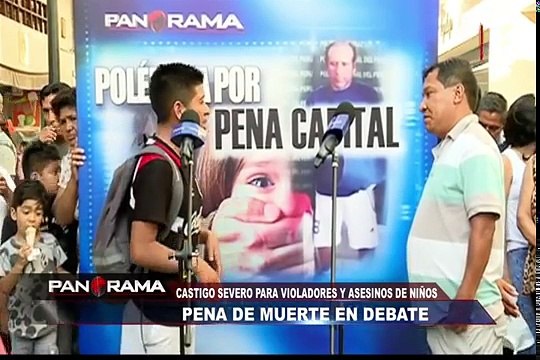 Pena de muerte en debate: castigo severo para violadores y asesinos de niños