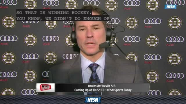 Bruins Overtime Live: Bruce Cassidy Lauds Boston's Third-Period Effort Vs. Devils