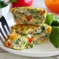 Loaded Egg Baked Omelet 