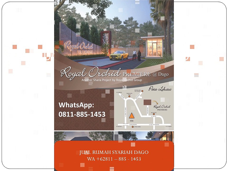 FASILITAS MEWAH, WA +62811-885-1453, perumahan syariah di dago