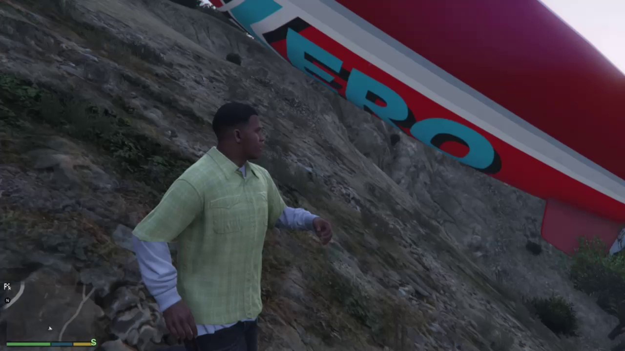 Grand Theft Auto V - Blimp Accident