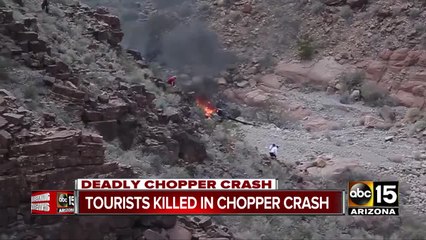 Victims from Grand Canyon helicopter crash identified