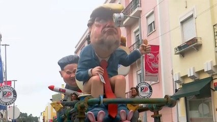 Путин и Трамп на карнавале