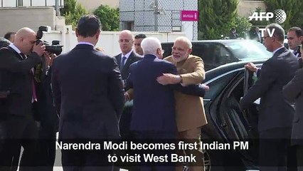 Modi perdana menteri India pertama lawat Palestin