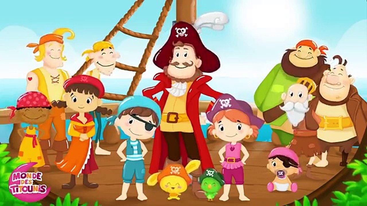 Ainsi Font Font Font les Petites Marionnettes - Version Pirate pour les enfants - Titounis - YouTube