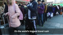 World's biggest travel rush begins in China for Lunar New Year