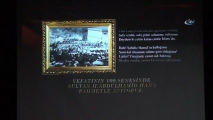 Abdülhamid Han İzmir'de anıldı