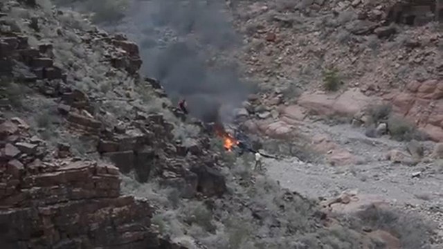 Turisták helikoptere zuhant le az Egyesült Államokban