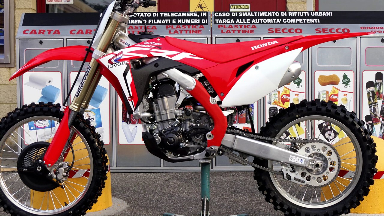 HONDA CRF 450 R FIRST START