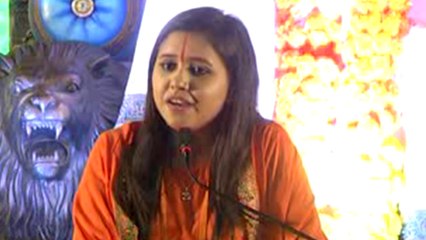 ಸಾಧ್ವಿ ಸರಸ್ವತಿ ಕೊಟ್ಟ ಖಡಕ್ ಸಂದೇಶ, ಲವ್ ಜಿಹಾದಗೆ ಖಡ್ಗವೇ ಉತ್ತರ  | Oneindia Kannada