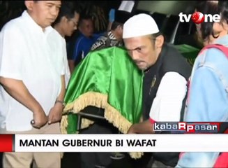 Mantan Gubernur BI, Rachmat Saleh Wafat