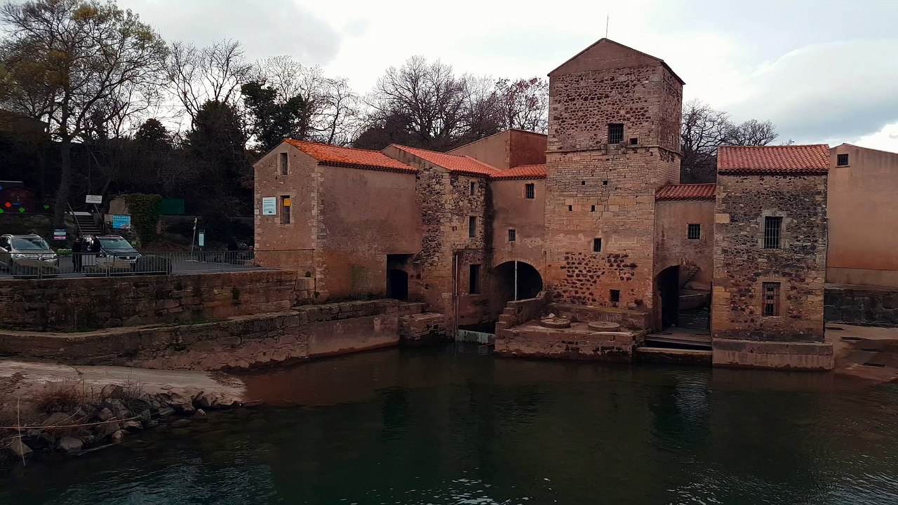LE MOULIN et le PONT ROMAIN ST THIBERY 34 (02)